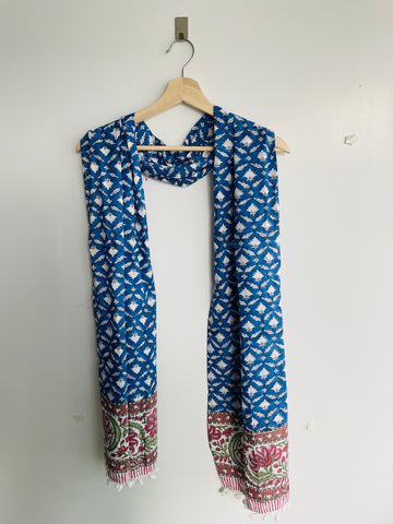 Beautiful Jaipur Print Stole/ Scarf