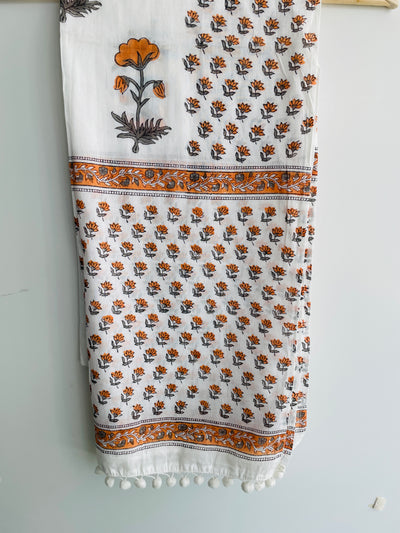 Beautiful Jaipur Print Stole / Scarf