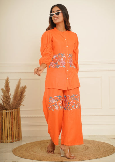 Tangerine Tango Co-Ord Set