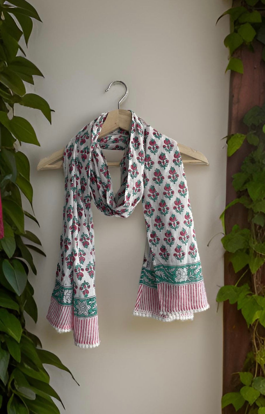 Beautiful Jaipur Print Stole/ Scarf