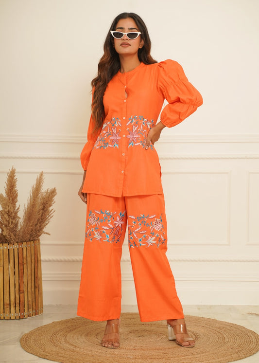 Tangerine Tango Co-Ord Set